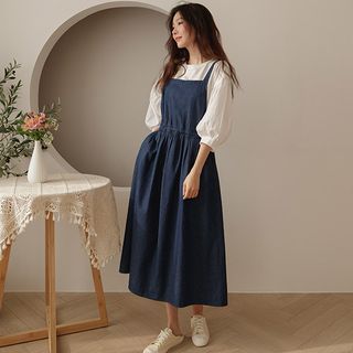 overall dress flare Hazel Blues®