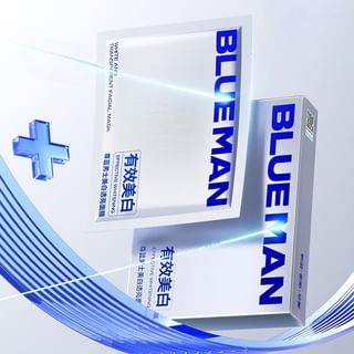 BLUEMAN - Men's Whitening Mask