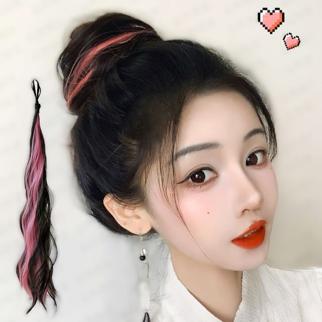 Pin Show-Hair Extension - Plain Highlight