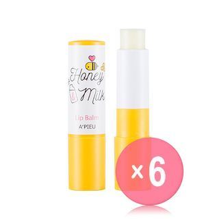 A'PIEU - Honey & Milk Lip Balm (x6) (Bulk Box)