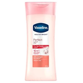Vaseline - Healthy Bright Perfect 10 Pro-Age Repair Lotion AHA, Collagen, Pro-Retinol 200ml
