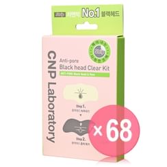 CNP Laboratory - Anti-Pore Black Head Clear Kit Strip (x68) (Bulk Box)