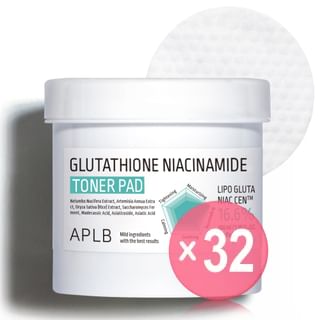 APLB - Glutathione Niacinamide Toner Pad (x32) (Bulk Box)