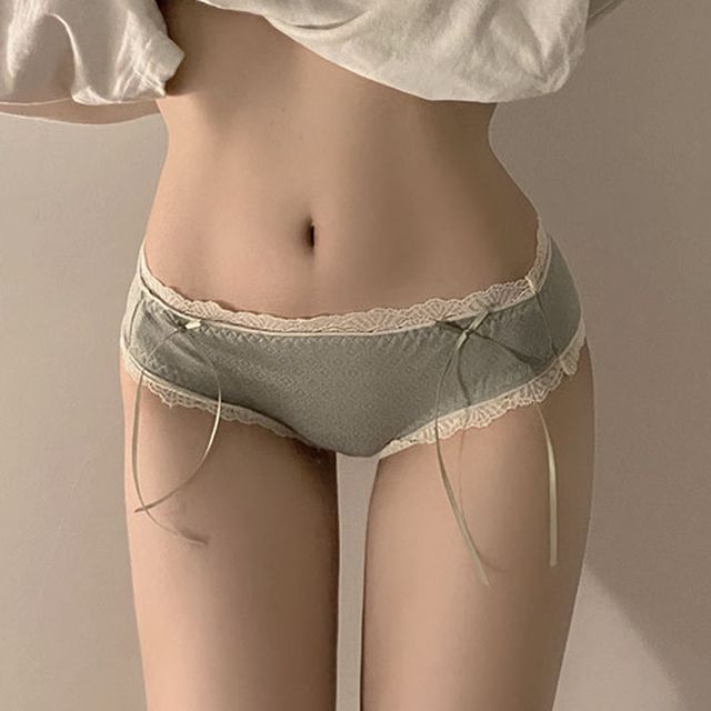 Candyiry-Lace Trim Panty