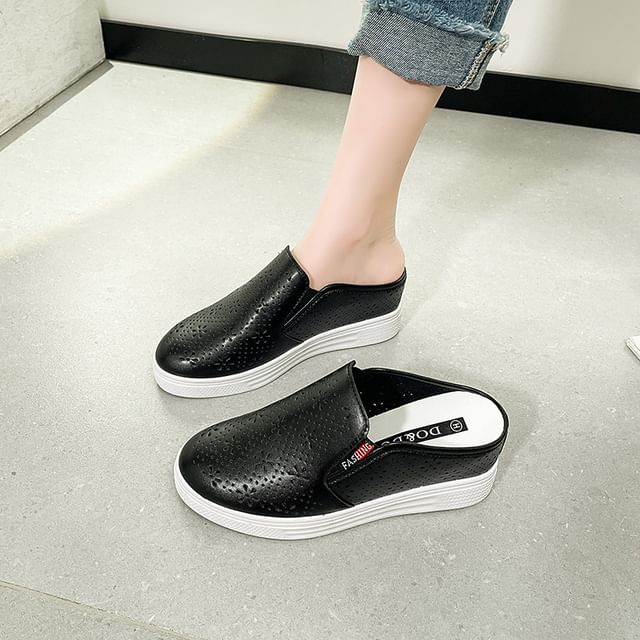 Asterisk-Perforated Platform Mules