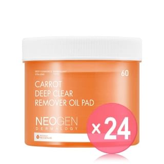 NEOGEN - Dermalogy Carrot Deep Clear Remover Oil Pad (x24) (Bulk Box)