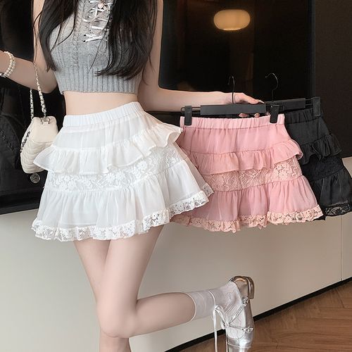 Amazon.com: HAOYUAN Basic Elastic High Waist Pencil Bodycon Short Mini  Skirts for Women （HA22967 White S : Clothing, Shoes & Jewelry