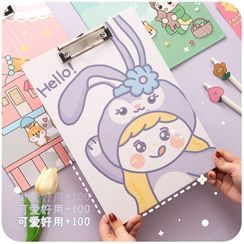 Momoi - Cartoon Print A4 Clipboard Momoi - Cartoon Print A4 Clipboard