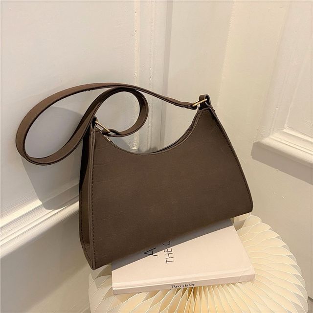 Indenis-Faux Leather Shoulder Bag