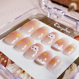 Cosplus - Monina Premium Wearable Gel Nail Tips Set