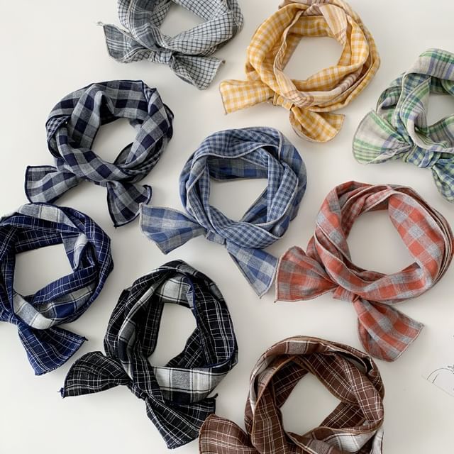 Amandier-Plaid Twilly