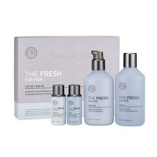 THE FACE SHOP - The Fresh For Men Hydrating Facial Skincare Set 4pcs
