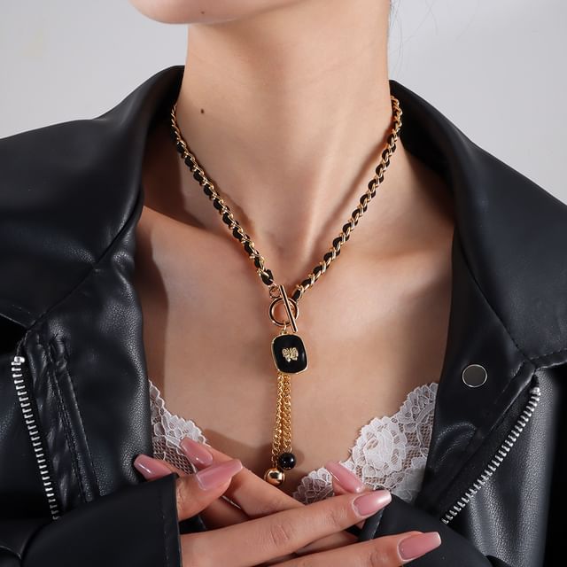 Sharkkira-Alloy Chain Necklace