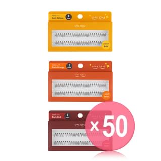 ccam bbak - Original Bold Eyelash 1 Point - 3 Types (x50) (Bulk Box)