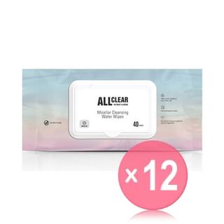 THE FACE SHOP - All Clear Micellar Cleansing Water Wipes (x12) (Bulk Box)