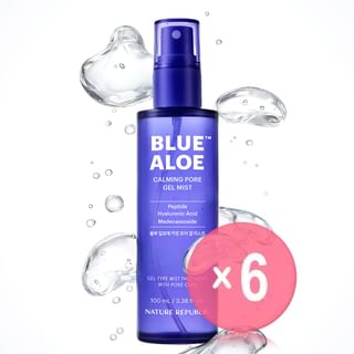 NATURE REPUBLIC - Blue Aloe Calming Pore Gel Mist (x6) (Bulk Box)