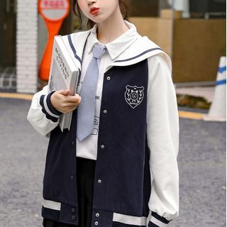 ジャケット・アウター MEDI LACE EMBROIDERY COLLAR JACKET