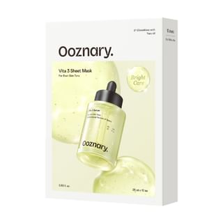 Ooznary - Vita 3 Sheet Mask Set