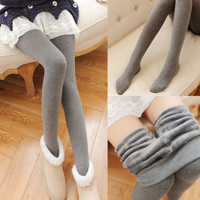 Gentiana-Fleece-Lined Shaping Tights