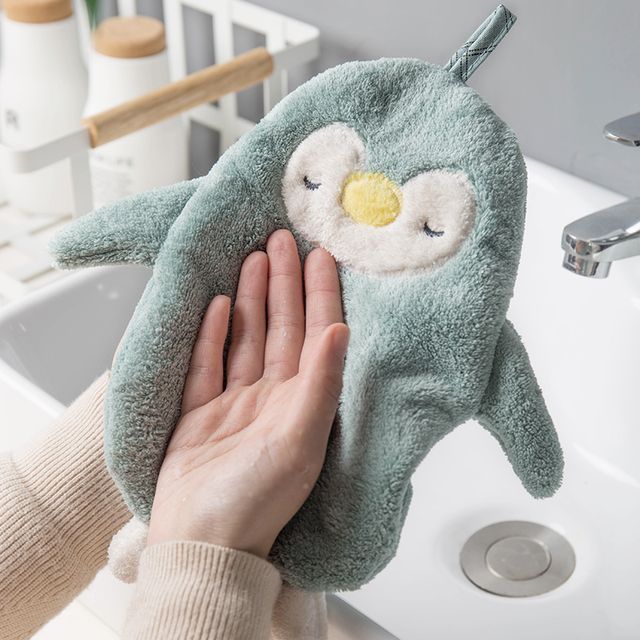 animal hand towels