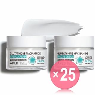 APLB - Glutathione Niacinamide Facial Cream Set (x25) (Bulk Box)