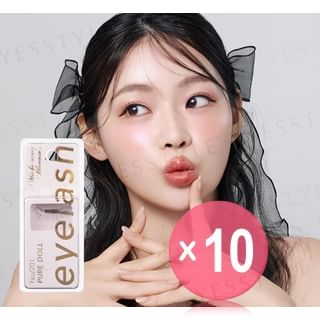 Miche Bloomin' - Eyelash Infinity Line 201 Pure Doll 10pcs Bundle Set