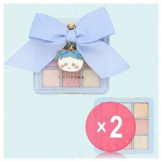 SHOBIDO - Chiikawa Hachiware Ribbon Series Eyeshadow 2pcs Bundle Set
