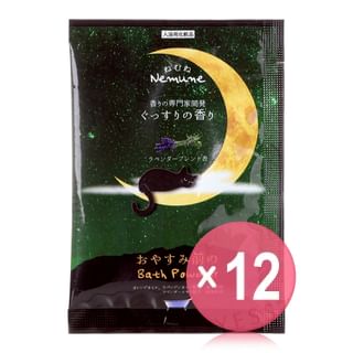 HONYARADOH - Nemune Deep Sleep Bath Powder (x12) (Bulk Box)