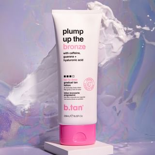 b.tan - plump up the bronze - tan to deep everyday glow lotion