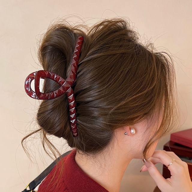 enthice-Quilted Hair Claw