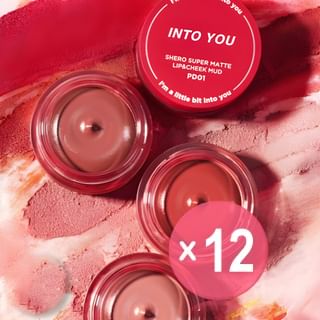 INTO YOU - Hot Canned Lip & Cheek Mud - 3 Colors (x12) (Bulk Box)