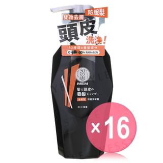 Rohto Mentholatum - 50 Megumi Men Anti-Hair Loss Shampoo Anti Dandruff (x16) (Bulk Box)