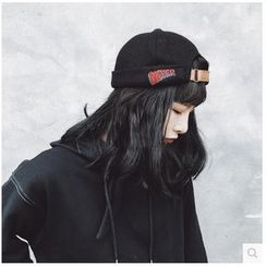 FROME - Embroidered Beret Hat FROME - Embroidered Beret Hat