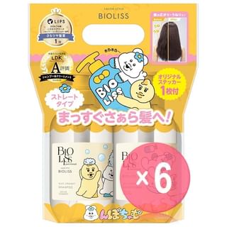 Kose - Opanchu Bioliss Pure Retouch Silky Straight Shampoo & Conditioner Set (x6) (Bulk Box)