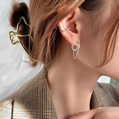Honne - 925 Sterling Silver Cuff Earring (various designs)