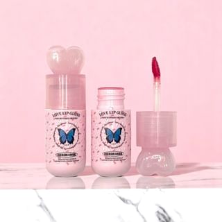 HERORANGE - Heart Butterfly Series Lip Glaze - 6 Colors