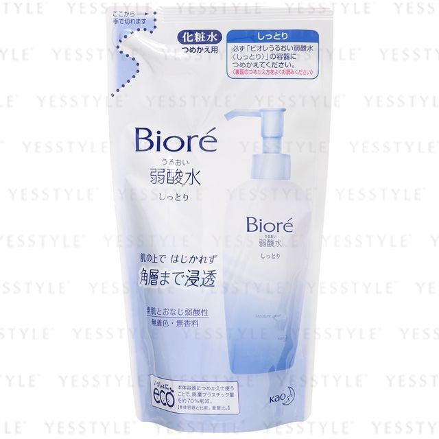 Kao-Biore Weak Acid Moisture Lotion Refill Nachfüllpackung - Gesichtslotion