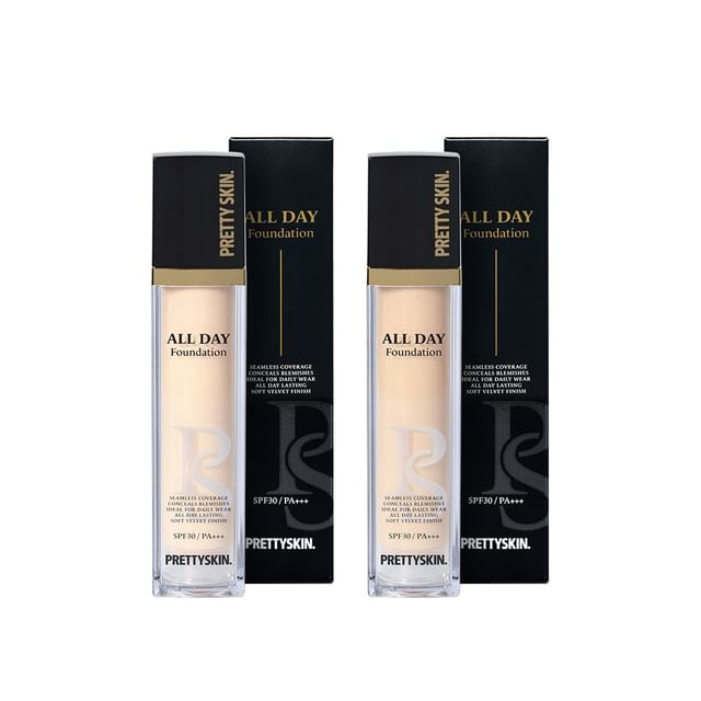Pretty skin-All Day Foundation - 2 Colors