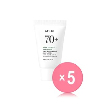 Anua - Heartleaf 70 Daily Lotion Mini 5pcs Bundle Set