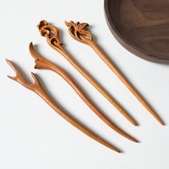 Lusweet - Wooden Hair Stick (various designs)