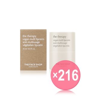 THE FACE SHOP - The Therapy Vegan Multi Lipcerin (x216) (Bulk Box)