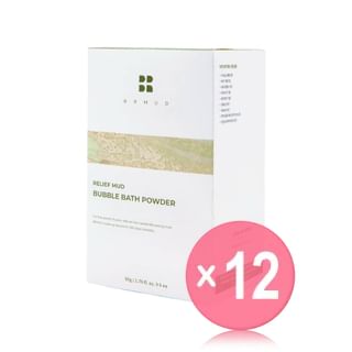 BRMUD - Relief Mud Bubble Bath Powder Set  (x12) (Bulk Box)