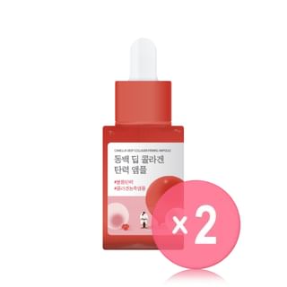 ROUND LAB - Camellia Deep Collagen Firming Ampoule 2pcs Bundle Set