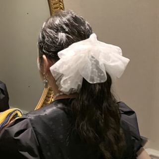 enthice-Plain Mesh Scrunchie