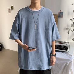 除一 - 短袖字母刺绣T裇 除一 - 短袖字母刺绣T裇