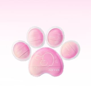 NEIYOU - Milky Cat Paw Powder Puff Set