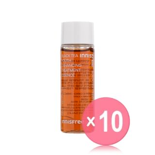 innisfree - Black Tea Youth Enhancing Treatment Essence Mini 10pcs Bundle Set