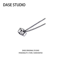 DASE - Wirework Cube Pendant Necklace DASE - Wirework Cube Pendant Necklace