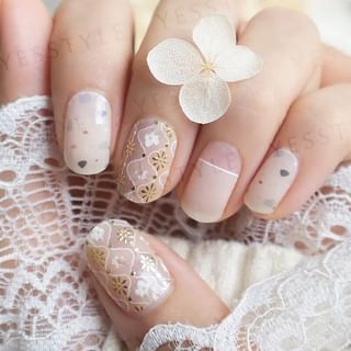 Lunacaca - Watery Moonbeams Daisy Nail Art Sticker