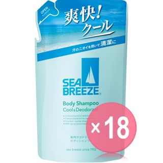 Shiseido - Sea Breeze Body Shampoo Cool & Deodorant (x18) (Bulk Box)